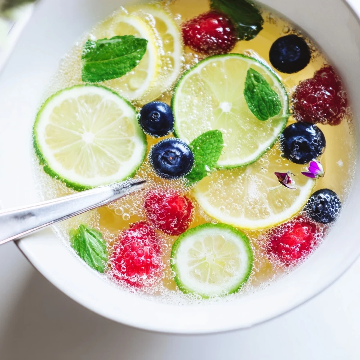 Bright, colorful kombucha-inspired drinks, perfect for a healthy, alcohol-free celebration.