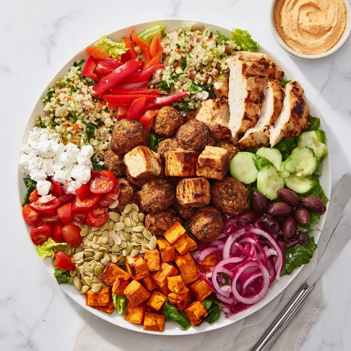 Guests enjoy the interactive Build-Your-Own Boards & Bowls filled with vibrant flavors.