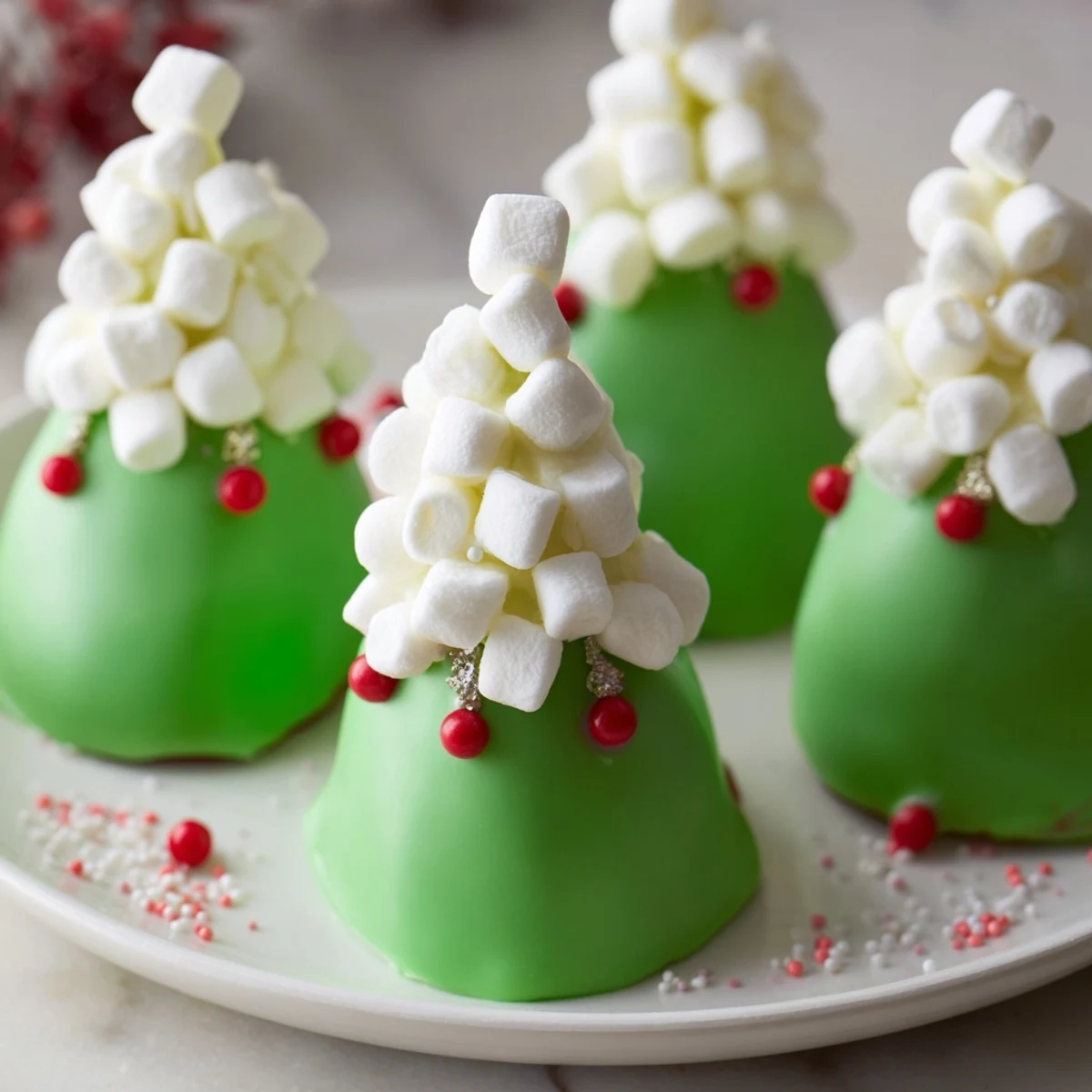 Sweet, juicy strawberries transformed into amazing elf hats with melted chocolate; perfect for holiday treats.