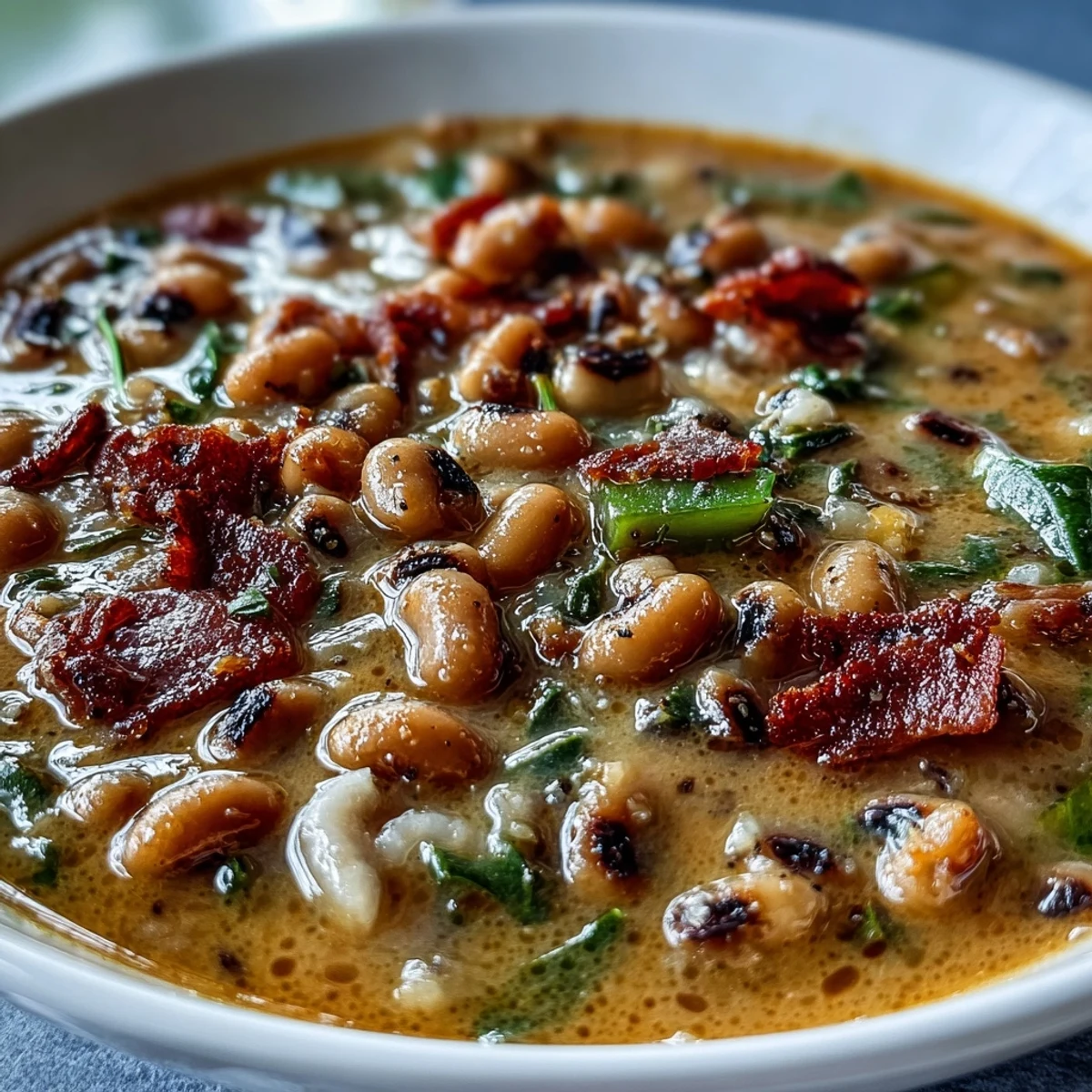 Ham Black-Eyed Pea Soup