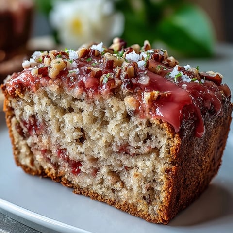 Moist, dairy-free Vegan Cardamom Guava Banana Bread with warm spices and tropical fruit, perfect for breakfast or tea.