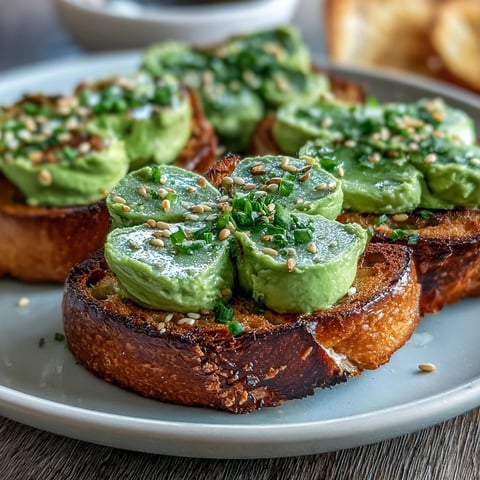Shamrock Avocado Toast with Everything Seasoning topped with vibrant avocado shamrocks and savory seasoning blend.  