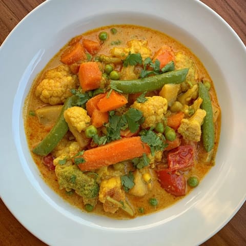Veggie Coconut Curry