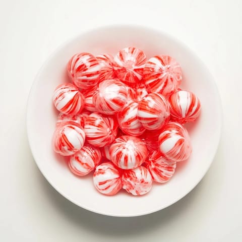 No-Bake Peppermint Candy Bowl