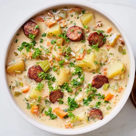 Creamy Chorizo Potato Soup