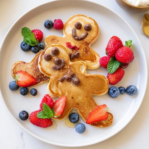 Gingerbread Boy Berry Board