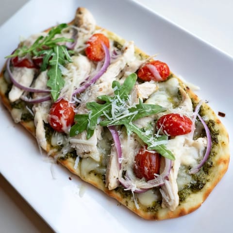 Pesto Chicken Flatbread #316