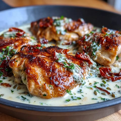 Creamy Pepperoncini Chicken Skillet