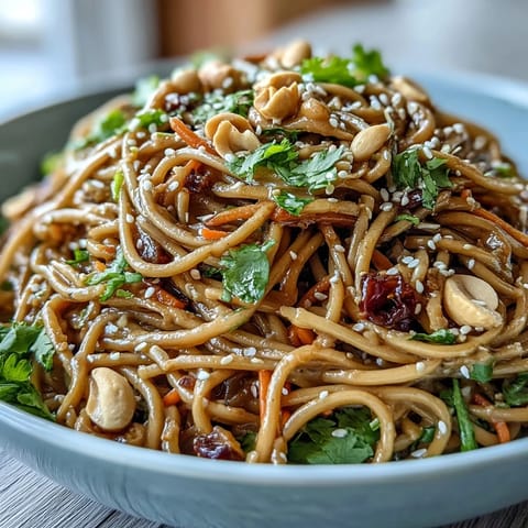 Asian Sesame Noodle Salad
