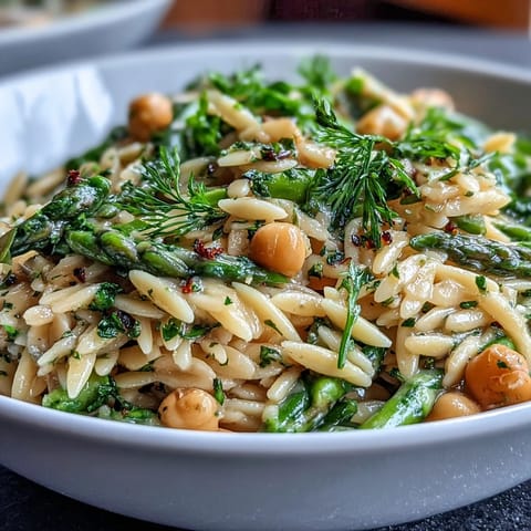 One-Pot Lemon Herb Orzo