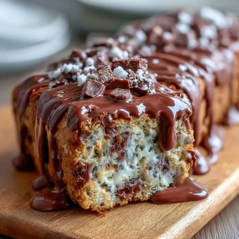 1. Colorful graduation cookie bars with chocolate chips and white chocolate drizzle, perfect for celebrating success.  