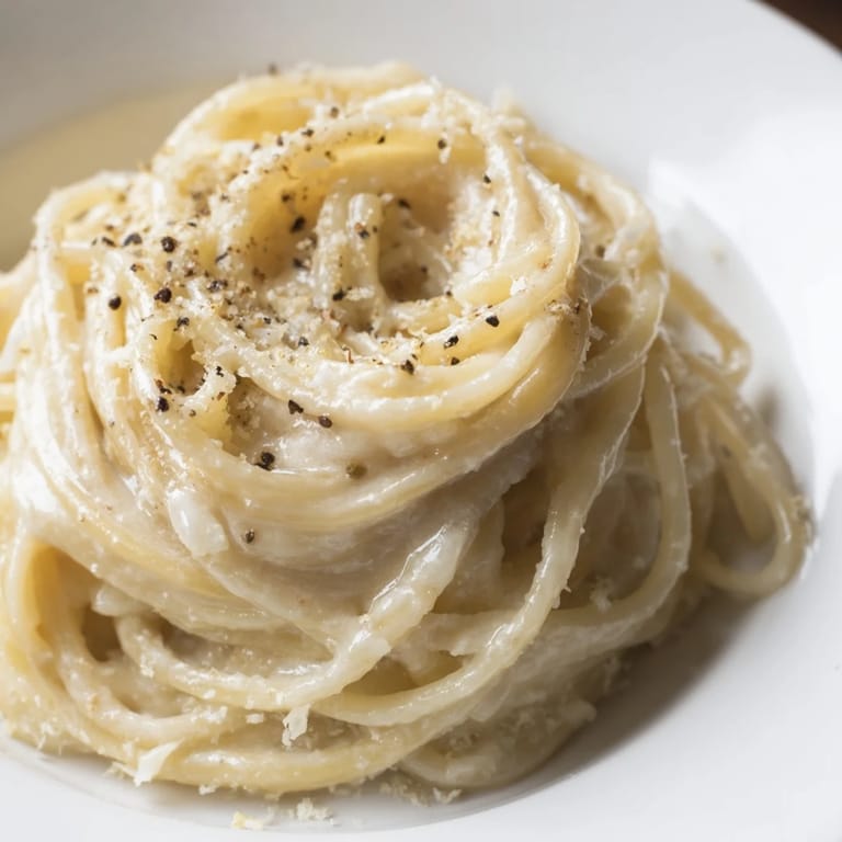 A bowl of delicious Lazy Girl Three-Ingredient Pasta; the perfect quick dinner with cheesy pasta goodness.