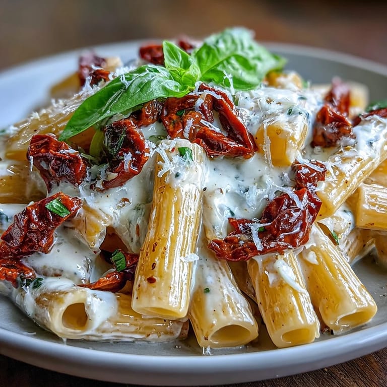 Velvety Marry Me Pasta, a flavorful dish with vibrant sundried tomatoes.