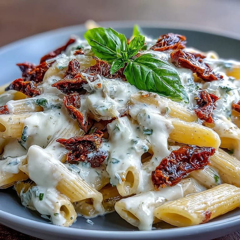 Devour this creamy Marry Me Pasta, perfect with fresh basil garnish.