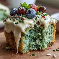 Delightful Smash Cake Style Mini Matcha Birthday Cake, adorned with creamy frosting.